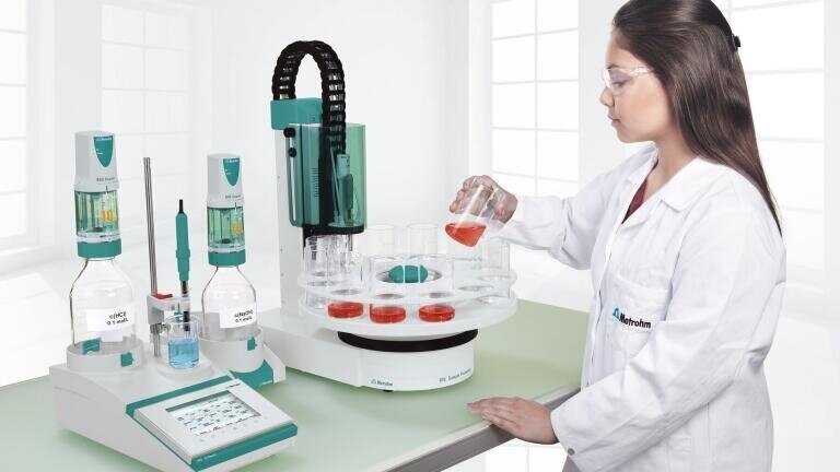 916 Ti-Touch – compact, stand-alone titrator more powerful than ever